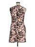 Gap 100% Polyester Animal Print Pink Cocktail Dress Size 14 - photo 2