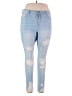 Refuge Hearts Blue Jeans Size 16 - photo 1
