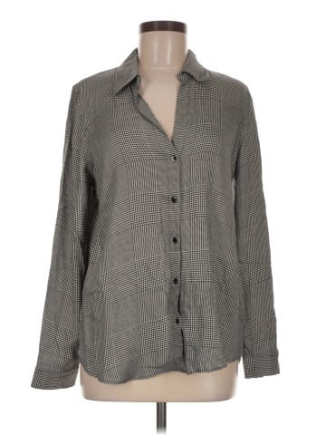 L'Agence Long Sleeve Button-Down Shirt (view 1)
