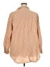 Cato 100% Cotton Stripes Orange Long Sleeve Button-Down Shirt Size 22 - photo 2