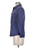 Theory Blue 3/4 Sleeve Button-Down Shirt Size M - photo 5