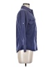 Theory Blue 3/4 Sleeve Button-Down Shirt Size M - photo 4