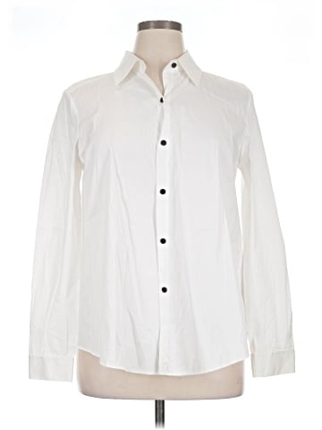Lafayette 148 New York Long Sleeve Button-Down Shirt (view 1)