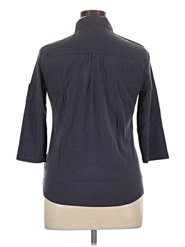 Eddie Bauer 3/4 Sleeve Button-Down Shirt (view 2)