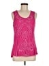 Simply Irresistible 100% Polyester Pink Tank Top Size M - photo 1
