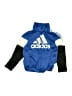 Adidas 100% Polyester Color Block Blue Track Jacket Size 3T - photo 1