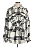 Laundry by Shelli Segal 100% Polyester Ivory Coat Size L - photo 1
