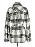 Laundry by Shelli Segal 100% Polyester Ivory Coat Size L - photo 2