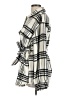 Laundry by Shelli Segal 100% Polyester Ivory Coat Size L - photo 5