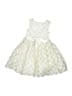 Rare Too 100% Polyester Ivory Dress Size 4T - photo 2