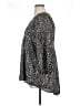 Umgee Gray Long Sleeve Blouse Size XL - photo 5
