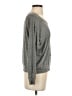 Haute Hippie Graphic Gray Pullover Sweater Size XS - photo 4