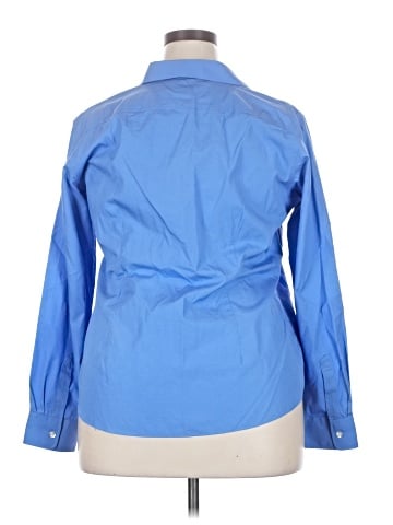 Lands' End Long Sleeve Button-Down Shirt (view 2)