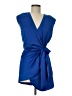 Glam Blue Cocktail Dress Size M - photo 1