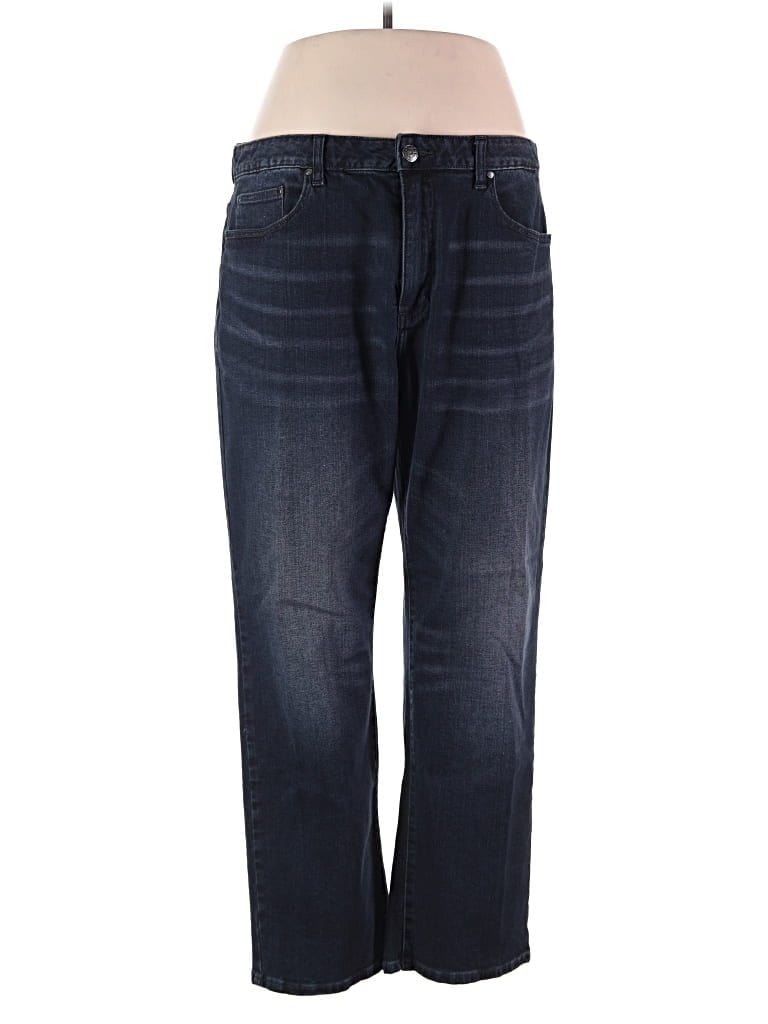 Pre-owned Flag & Anthem Jeans In Blue