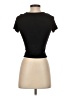 LNA Black Short Sleeve Turtleneck Size XS - photo 2