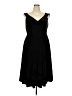 Lane Bryant Black Cocktail Dress Size 18 - photo 1