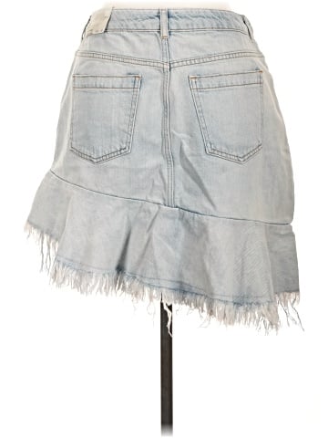 Topshop Denim Skirt (view 2)