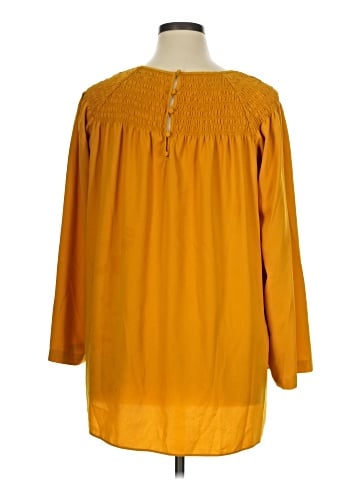 Kensie Long Sleeve Blouse (view 2)
