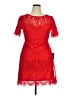 Lulus Red Cocktail Dress Size XL - photo 1