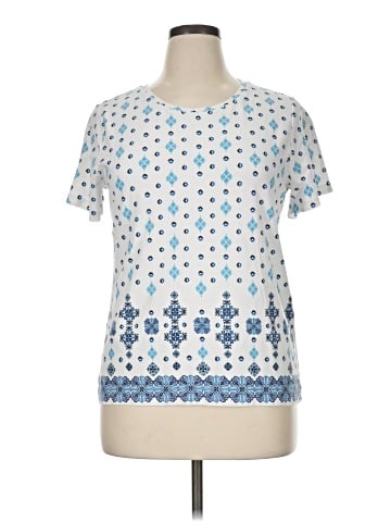 Ann Taylor Factory Short Sleeve T-Shirt (view 1)