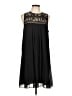 BCBGeneration 100% Polyester Black Casual Dress Size L - photo 1