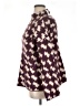 Ann Taylor Houndstooth Burgundy Turtleneck Sweater Size XL - photo 5