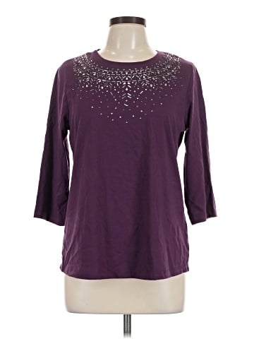 Laura Scott 3/4 Sleeve Top (view 1)