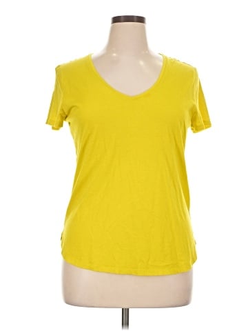 Ann Taylor Factory Short Sleeve T-Shirt (view 1)