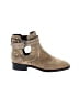 Zara 100% Leather Tan Ankle Boots Size EU 36 - photo 1
