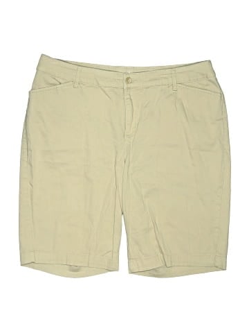 St. John's Bay Khaki Shorts (view 1)