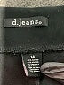 d.jeans Solid Black Active Pants Size 14 - photo 7
