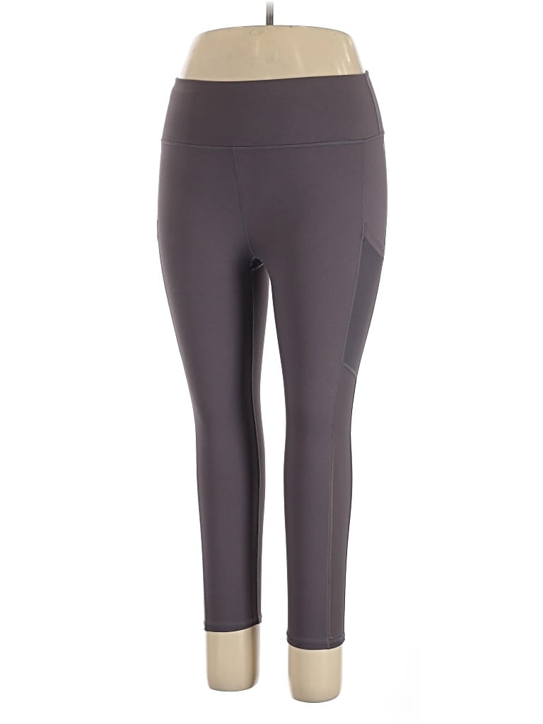 Pre-owned Fabletics Active Pants In Gray