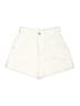 Asher Solid Ivory Shorts Size L - photo 1