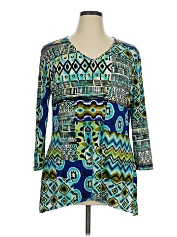 Peck & Peck 3/4 Sleeve Blouse (view 1)