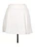 SOFFE 100% Polyester Solid White Casual Skirt Size L - photo 1