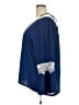 NY Collection 100% Polyester Blue 3/4 Sleeve Blouse Size 3X - photo 5