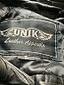 Unik 100% Leather Black Leather Jacket Size S - photo 6