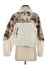 Cider 100% Polyester Floral Ivory Pullover Sweater Size S - photo 1