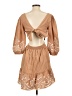 Express 100% Cotton Tan Cocktail Dress Size S - photo 2