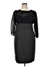 AB Studio Black 3/4 Sleeve Top Size 14 - photo 1