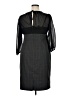 AB Studio Black 3/4 Sleeve Top Size 14 - photo 2