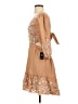 Express 100% Cotton Tan Cocktail Dress Size S - photo 5