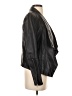 Trouve 100% Leather Black Leather Jacket Size S - photo 4