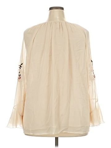 Cato 3/4 Sleeve Blouse (view 2)