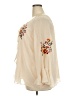 Cato 100% Polyester Ivory 3/4 Sleeve Blouse Size 22 - photo 5