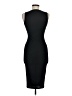 Flounce Solid Black Cocktail Dress Size 6 - photo 2