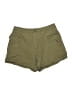 Jeans Solid Green Khaki Shorts Size L - photo 1
