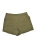 Jeans Solid Green Khaki Shorts Size L - photo 2