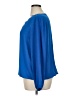Alfani 100% Polyester Blue 3/4 Sleeve Blouse Size XL - photo 5